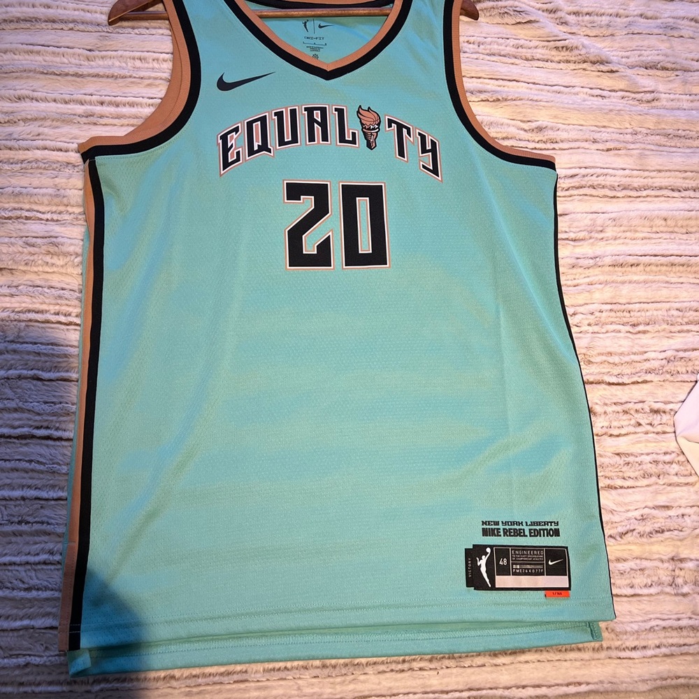 Sabrina Ionesco Nike Blue Basketball Jersey Games Edition